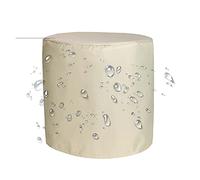 FOGUO Funda Muebles Jardin Impermeable 60X60cm, Funda Mesa Jardin Redonda Impermeable, Anti-UV Cubiertas de Mesa y Silla, Tela Oxford 420d, Resistente Al Polvo Funda Protectora Muebles Exterior