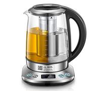 FOHERE Hervidor de Agua con Ajuste de Temperatura, Hervidor Eléctrico con 6 Ajustes Preestablecidos, 2 Horas de Función de Mantener Caliente, 2200 W Tetera de 1,7 L, Pantalla LCD