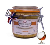 Foie Gras de Pato Entero al Armagnac 80 g - Relais Gourmet | Artesanal Francés del Suroeste | Sin Conservantes, Aditivos ni Colorantes | Ideal para Navidad, Regalos y Celebraciones