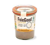 FoieGood BLOC DE PATO- Paté Untable de Hígado de Pato con Certificado Welfair® de Bienestar Animal - Textura Suave y Cremosa - Aperitivos Gourmet