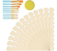 FOIJPPINP Kit de Molduras Decorativas de Madera Festoneada para Bricolaje, Molduras con Borde Festoneado para Ventanas, Puertas y Estantes.