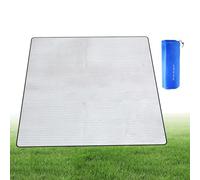 Foil Foam Sleeping Mat, Thermal Blanket, Waterproof Aluminum Layer for Warmth, Lightweight Compact Design, Outdoor Camping Hiking, Festival Beach Picnic Mountain Climbing Gear