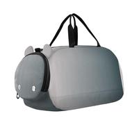 Foiosoh Bolsa de gimnasio pequeña degradada gris con compartimento para zapatos, gran capacidad, para viajes, deportes, fitness y entrenamiento, gris Gradient, 1 size, Moderno / Equipada