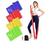 Fokky 2M Gomas Elasticas Musculacion, Bandas Elasticas Musculacion[Set of 4],De Resistencia Diferentes, Cintas Elasticas Musculacion Mujeres/Hombres, Ideal para Entrenamiento De Fuerza, Yoga, Pilates