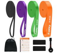 Fokky Gomas Elasticas Musculacion 4 Niveles Anclaje Protectores Trasporto