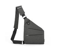 Fokroin Bolsa de viaje antirrobo, Bandolera cruzada antirrobo segura para viajes, Ligero, Sencillo y de Gran Capacidad, Bolsa de pecho multibolsillos para hombres y mujeres
