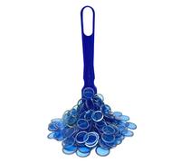 Fokroin Fichas de Bingo Magnéticas, Juego de Bingo magnético, Fichas Magnéticas con Stick, Juegos de Mesa, Palo magnético y Colores, Metal para Contar Fichas Escolares y de Juego