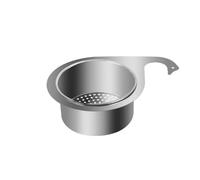 Fokroin Stainless Steel Swan Sink Strainer Basket, Colador de Fregadero con Asa, Drain Basket for Kitchen Sink, Cesta de Filtro Colgante for Grifo, Aplicable a Recogida Basura Fregadero Cocina