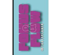 Fokus & Flow, journal: Tagesplaner . 180 Seiten,5.25 x 8 Zoll, (133,35 x 203,2 mm) groß,Ein 3-Monate-Planer mit täglichen Affirmationen, Dankbarkeit und positive Gewohnheiten