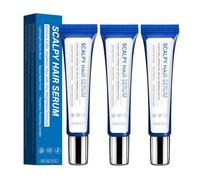 Foladrop Hair Ampoule Serum, Essenza di cuoio capelluto in uscita rinfrescante, siero di crescita dei capelli scalpi per la perdita di capelli e diradamento, non grasso (3pcs)