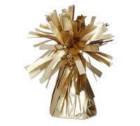 Folat 04968 Globo peso - Starlight Gold - Aluminio - 170 gramos - Helio foil Globos Cumpleaños Aniversario Decoraciones para fiestas