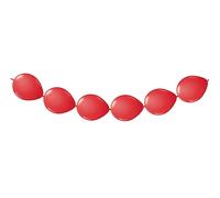 Folat 08452 Red Balloon Garland-3 m (Importación USA)