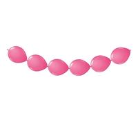 Folat 08457 Pink Balloon Garland-3 m, Multicolour (Importación USA)
