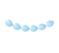 Folat 08460 Light Blue Balloon Garland-3 m (Importación USA)