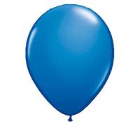 Folat 19130 Globos Oscuros Azul Metálicos 30cm-50pcs