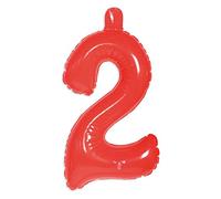 Folat 20224 Hinchable Número 2 Rojo