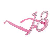 Folat 21652 - Gafas con Diamantes - Rosa - Número 18