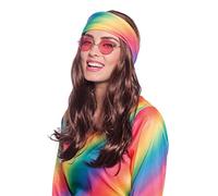 Folat B.V.- Folat Peluca con Diadema Hippie para Carnaval (26843)