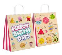 Folat 27692 Saccheti di carta Kawaii Party Sacchetti regalo - Kawaii Party - 6 pezzi Feste di compleanno, Regali di compleanno per bambini