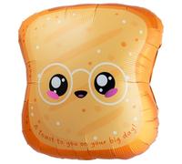 Folat 27695 Globo con forma brindis de aluminio Globo de aluminio - Forma - Brindis - 60 x 60 cm. Decoración de fiestas de cumpleaños