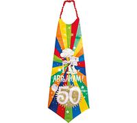 Folat - 50 cumpleaños Abraham Super Party Tie XXL