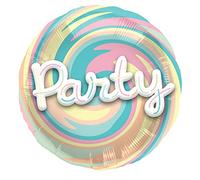 Folat 62841 Globo de aluminio 3D Party - 56 cm