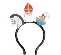 Folat 65713 Tiara Sinterklaas - Sint en Pieten - San Nicolás Decoración Niños