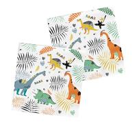 Folat Servilletas Dino Roars 33x33cm-20 piezas, multicolor, 33 x 33 cm (68350)