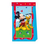 Procos Folat 93828P Multicolores 4 piezas-Bolsa de Regalo Cumpleaños Disney's Mickey Mouse para Fiestas Infantiles