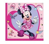 Folat 93832P Servilletas FSC Minnie Mouse 33x33cm - 20 piezas