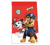 Procos-Folat 94105P Bolsas de Dulces y regalo Paw Dog Patrol 4 piezas-para Cumpleaños de niños, multicolor, S