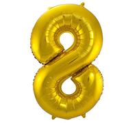 Folat B.V.- 631785 Globo, Color dorado, 8 (FOLC631785) , color/modelo surtido