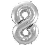 Folat B.V.- 631785 Globo, Color plata, 8 (FOLC631785) , color/modelo surtido