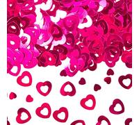 Folat B.V. Decoración de Mesa con Texto sier-confet, Color Rojo