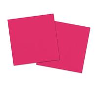 Folat B.V Folat 50641 Magenta Color Paper Napkins-33 x 33 cm-20 Pieces