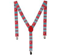 Folat B.V.- Folat 63784 Tirantes-Fairisle-Cozy Christmas Colores Decoración y Accesorios navideña, Traje de Navidad, Multicolor