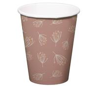 Folat B.V.- Folat Shower Deko, Babyparty, Rosa, WeißTrinkbecher-Blooming Baby Girl-250 ml-8 Stück, Color rosado (24996)