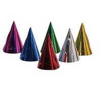 Folat B.V- Folat Tyrolean Sombreros de fiesta coloridos prismáticos, Multicolor, Talla única (Qualatex 8623)