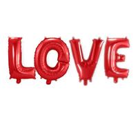 Folat B.V. 'Guirnalda de Letras Pantalla Globos Love - Rojo - H: 36 cm