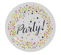 Folat B.V. Nuevo Plato Confeti Party, 8 Unidades