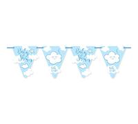 Folat - Bandera Estandarte Para Baby Shower Niño Azul - 6m