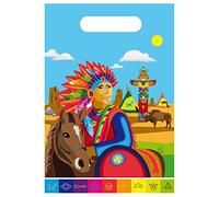 Folat - Bolsas de Regalo para Fiestas nativas Americanas - 8 Piezas