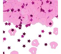 Folat - Confeti de fiesta rosa Niña Nacimiento