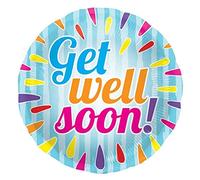 Folat - Globo florete Recupérate Pronto Múltiples Colores - 45cm