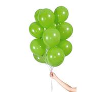 Folat - Globos De Color Verde Lima Con Cinta De 23 cm Para Fiesta - 30 piezas