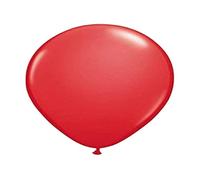 Folat - Globos De Rojo Color Para Fiesta - 12In/30cm - 50 piezas