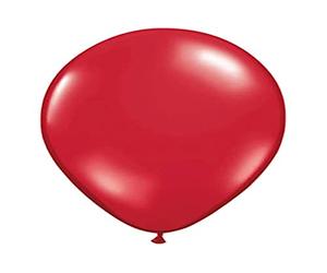 Folat - Globos De Rojo Rubí color - 12In/30cm - 100 piezas