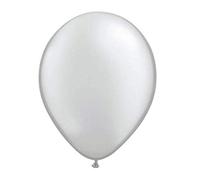 Folat - Globos Plateados Metálicos 30 cm - 10 Piezas