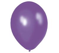 Folat - Globos Púrpuras Metálicos 30 cm - 10 piezas