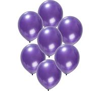 Folat - Metálico Globos Para Fiesta Decoración - Púrpura - 12In/30cm - 50 piezas